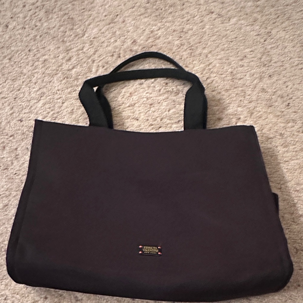 Frances Valentine Black Tote Bag